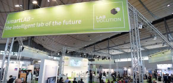 Sonderschau SmartLab auf der Labvolution 2015 Sonderschau SmartLab auf der Labvolution 2015