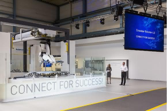 Dynamischer Energiespeicher von Michael Koch: Crossbar-Roboter mit höherer Leistung