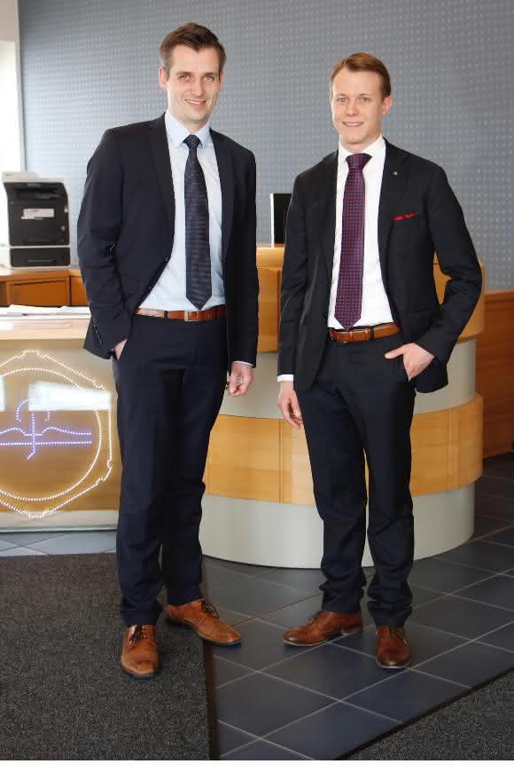 Roland Lenzing und Mathias Stendtke