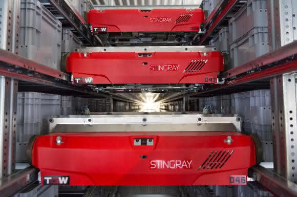 TGW STINGRAY Shuttle-System TGW STINGRAY Shuttle-System