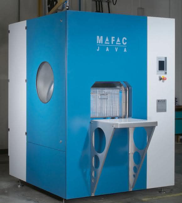 Spritz-Flut-Reinigungsmaschine Mafac Java