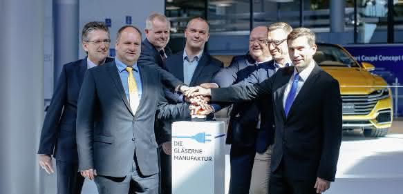 Eröffnung der Gläsernen Manufaktur Dresden
