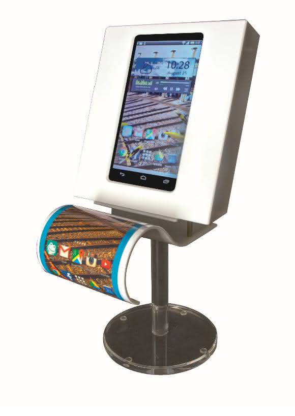 Heraeus zeigt Prototypen Touchscreen Heraeus auf der Lopec