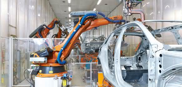 Bosch Rexroth Schweißen bei Audi