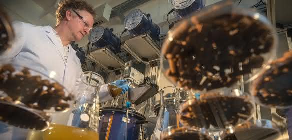 Biogasproduktion
