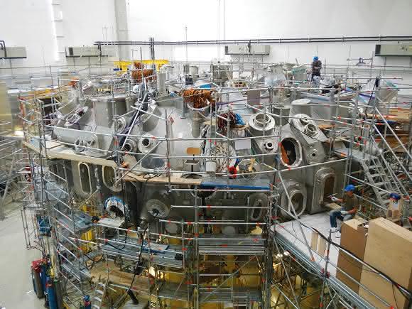 Kernfusionsexperiment Wendelstein 7-X