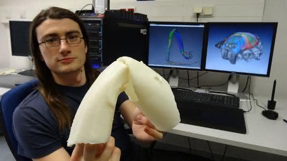 3D-gedrucktes Spinnenknie