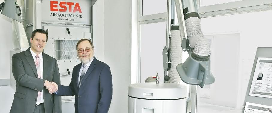 Esta startet mit neuer Spitze ins Frühjahr Die neue Doppelspitze von Esta: Dr. Peter Kulitz und Philipp Raunitschke