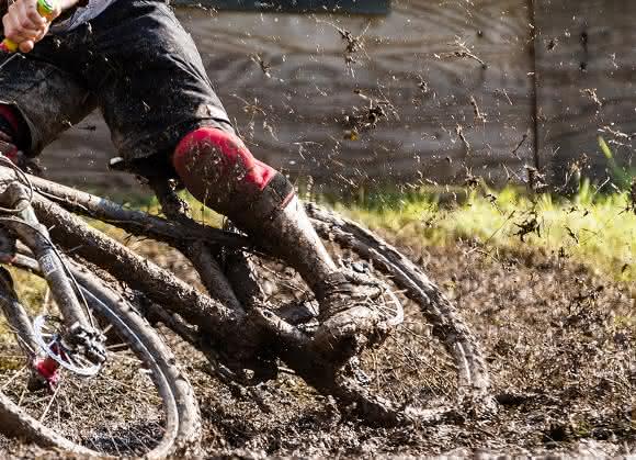 Mountainbike-Lager mit Lagern von SKF