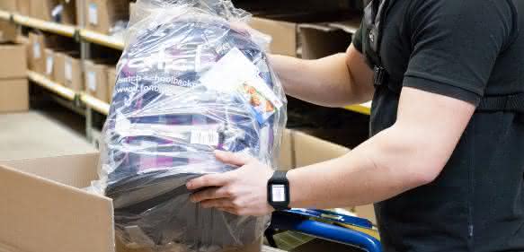 Topsystem Kommissionieren mit Smartwatch Topsystem Kommissionieren mit Smartwatch