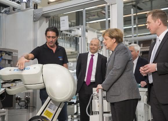 Angela Merkel bei Festo Maerz 2016 Angela Merkel bei Festo Maerz 2016