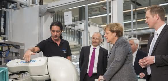 Angela Merkel bei Festo Maerz 2016 Angela Merkel bei Festo Maerz 2016