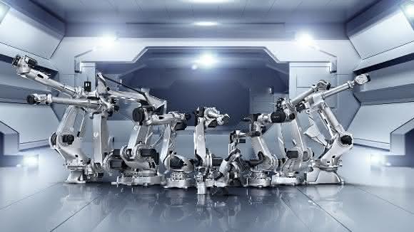 Comau Gelenkarmroboter im Boom