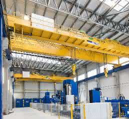 Stahl CraneSystems Zweibrückenkräne für die Slowakei