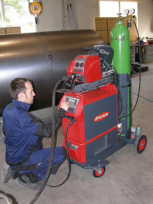 MIG/MAG-Stromquelle von Fronius