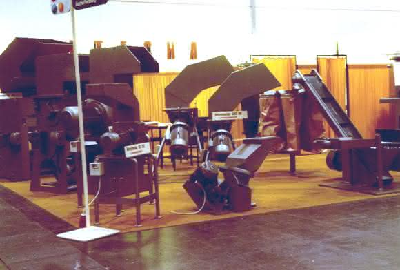 Getecha auf der K-Messe im Jahr 1975 Getecha Kunststoffmesse K 1975