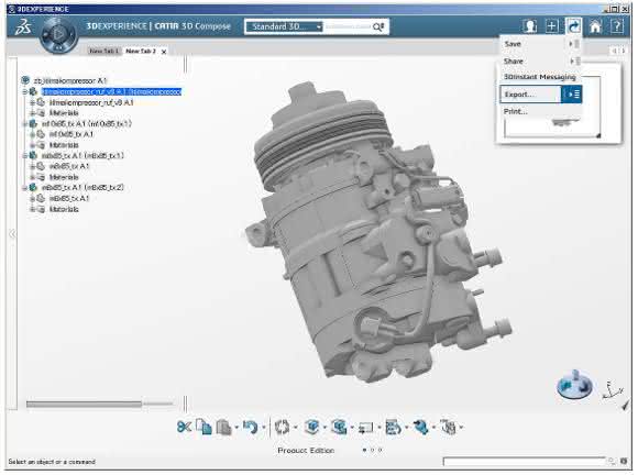 Datenaustausch: Austausch von Catia-Daten