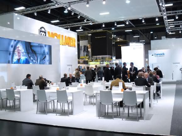 Messestand Vollmer auf der Grindtec
