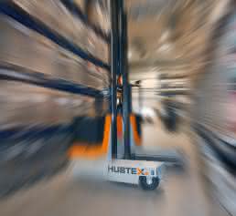 Hubtex Seitenstapler Enthüllung auf der Cemat