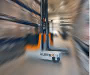 Hubtex Seitenstapler Enthüllung auf der Cemat