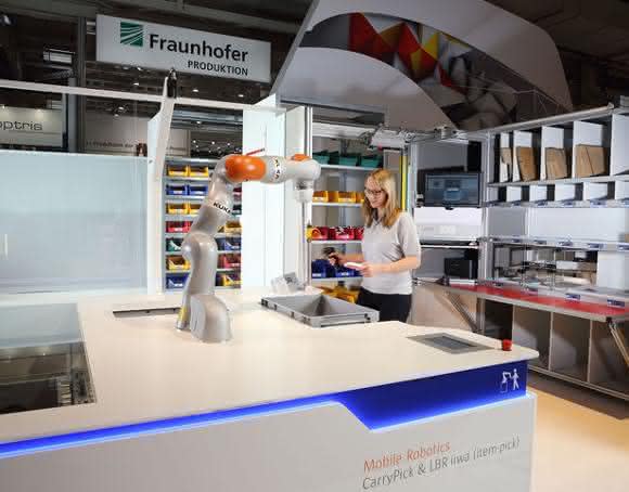 Kommissionierarbeitsplatz