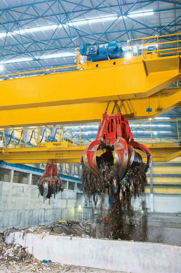 Terex Krane für Müllumschlag Terex Krane für Müllumschlag