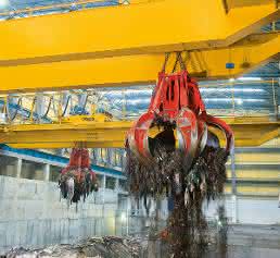 Terex Krane für Müllumschlag Terex Krane für Müllumschlag