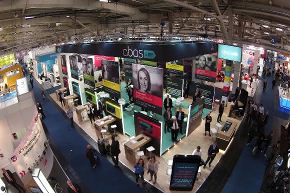 Abas Messestand Cebit
