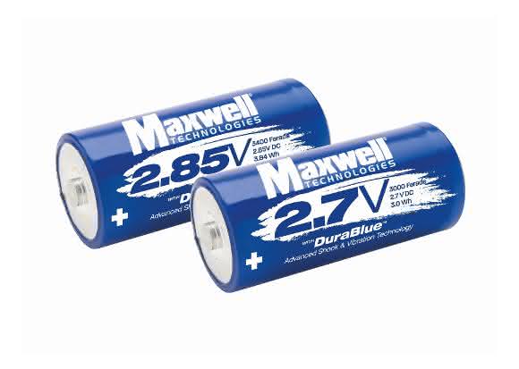 Ultrakondensatoren der Marke Durablue Ultrakondensatoren der Marke Durablue von Maxwell