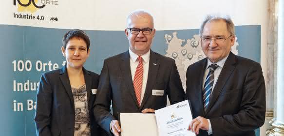 Werma erhält 100 Orte Industrie4.0 Preisverleihung Werma erhält 100 Orte Industrie4.0 Preisverleihung