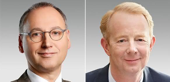 Werner Baumann (links) und Dr. Marijn Dekkers