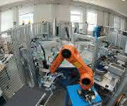 Rundschalttisch Rundschalttisch mit Kuka Roboter