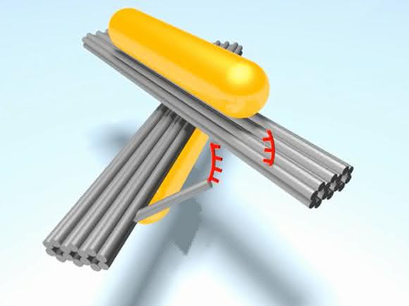 scherenartiges Nanosystem