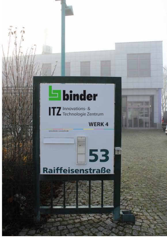 Innovations- & Technologie Zentrum ITZ Binder Binder ITZ Bad Rappenau