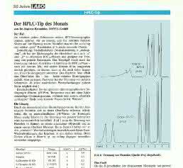 HPLC-Tipp