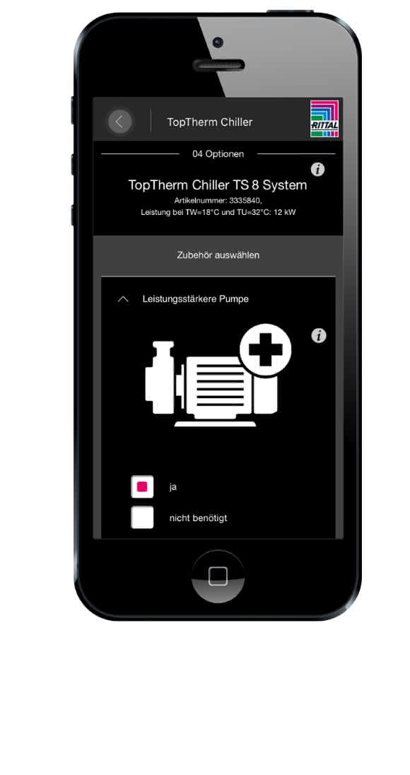 Rittal Chiller App Erweiterungsmöglichkeiten Rittal Chiller App Erweiterungsmöglichkeiten