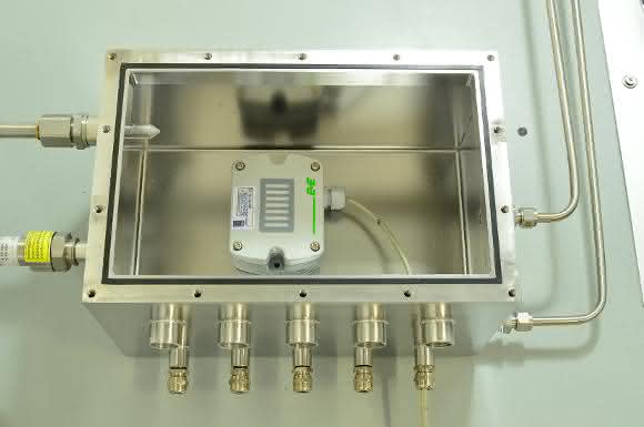 Messkammer mit exakt definierter Gaskonzentration