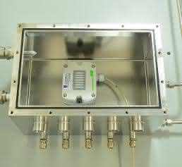 Messkammer mit exakt definierter Gaskonzentration Messkammer mit exakt definierter Gaskonzentration