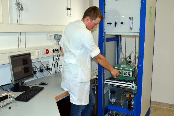 Akkreditierte CO2-Kalibrierung im E+E-Kalibrierlabor
