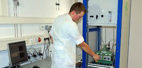 Akkreditierte CO2-Kalibrierung im E+E-Kalibrierlabor