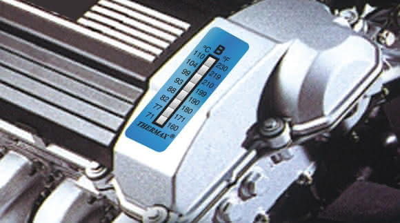 8-Punkte Temperaturmessstreifen von B+B Thermo-Technik 8-Punkte Temperaturmessstreifen von B+B Thermo-Technik