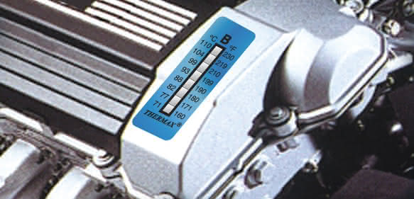 8-Punkte Temperaturmessstreifen von B+B Thermo-Technik