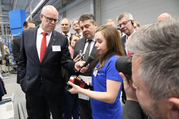 Sigmar Gabriel und Eva-Maria Wolfart Sigmar Gabriel und Eva-Maria Wolfart