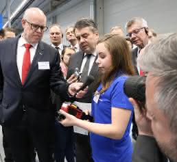Sigmar Gabriel und Eva-Maria Wolfart