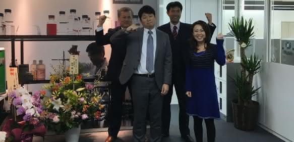 Team von Elementar Japan