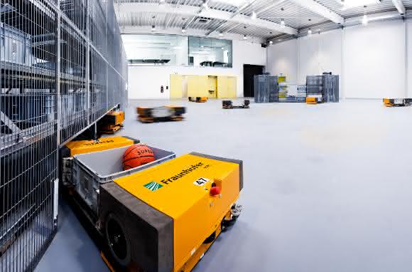 Forschungsprojekt Hub2Move des Faunhofer IML Forschungsprojekt Hub2Move des Faunhofer IML