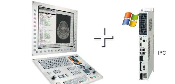 Heidenhain TNC 640 Heidenhain TNC 640 auf der Metav