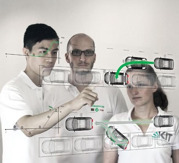 Projekt OmniSteer sucht nach Möglichkeiten für das Einparken