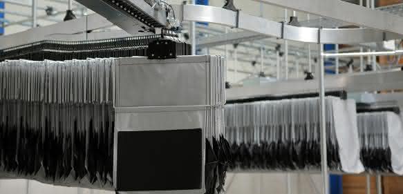 Dematic Taschen-Sorter