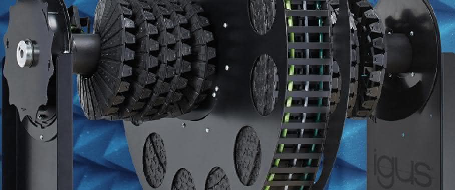 Kabeltrommel e-spool von Igus